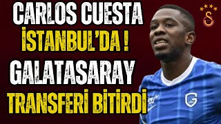 Galatasaray Carlos Cuesta transferini bitirdi ! Genç stoper İstanbul'a indi !