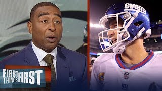 Nick and Cris recap the Eagles 34-13 win over the Giants on TNF | NFL | FIRST THINGS FIRST