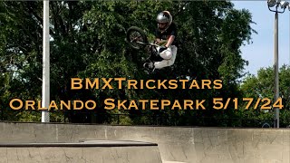 OSP Orlando Skatepark Rob Nolli Dylan Carter Nari BMX session