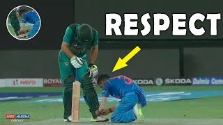 India vs Pakistan   Cricket Respect Moments   Sportsmanship   Emotions   Asia cup 2018