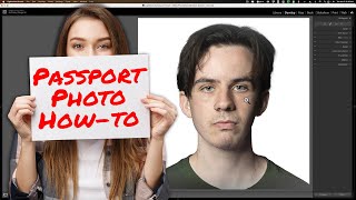 Creating a Passport Photo in Lightroom