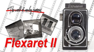 Medium Format TLR -  Flexaret II. How to shoot with a camera. The World of Analog Cameras.