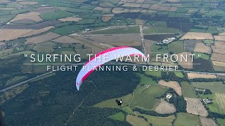 "Surfing the Warm Front" - Planning & Debriefing my 216km flight to goal