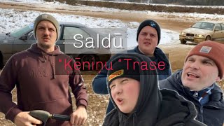 Treniņš  “Ķēniņu” trasē Saldū