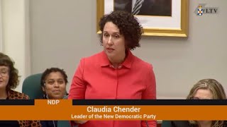 Mar. 7, 2024 - QP - NDP Leader Claudia Chender asks when HRM will get badly needed new schools