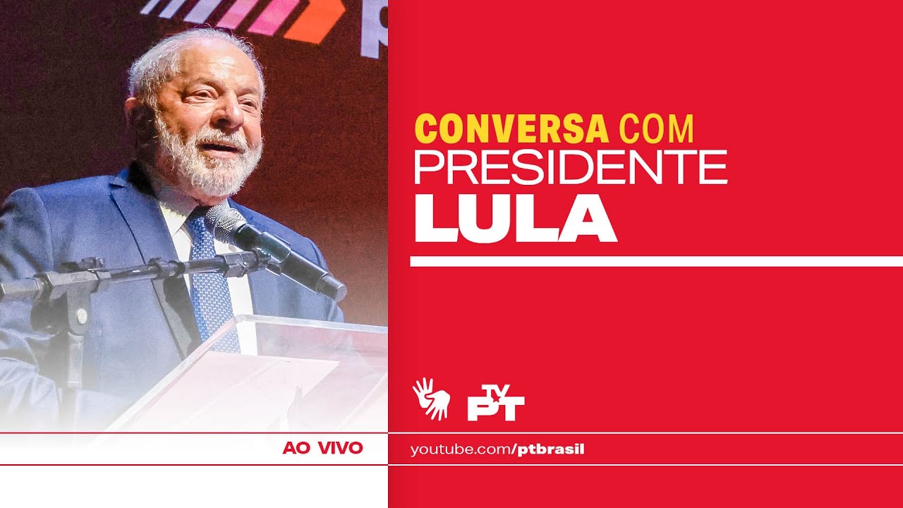 AO VIVO 25/07 | Conversa Com O Presidente Lula - YouTube