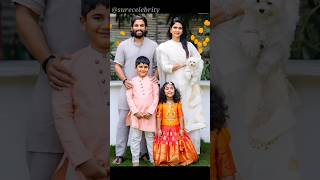 Allu Arjun with His Wife Sneha Reddy and Family