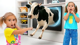 Alice Learns About Farm Animals and Their Sounds