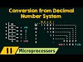 Conversion from Decimal Number System