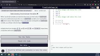 07 Day7 Jan10 Understanding Uninitialized Variables