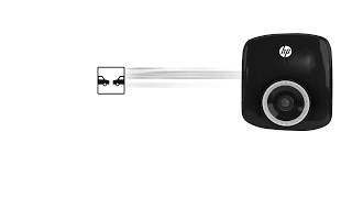 HP Dash Cam Full HD1080P Car Camcorder, 2.0\