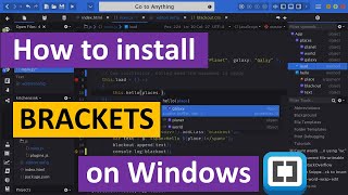 How to Install Brackets on Windows