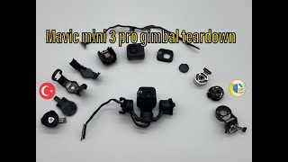 dji mavic mini 3 pro gimbal Teardown /Disassembly/repair