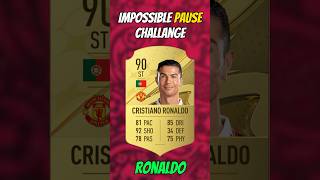 IMPOSSIBLE PAUSE CHALLENGE!! RONALDO🇵🇹