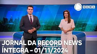 Jornal da Record News - 01/11/2024