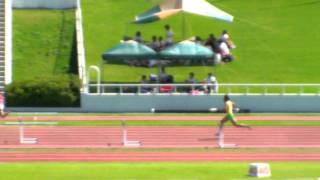 20110918 新人第3支部予選会 男子400mH.MP4