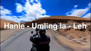 Hanle - Umling la - Leh | Highest Motorable Pass | bike trip