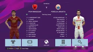 PSM MAKASSAR VS PERSIJA JAKARTA (FINAL PIALA INDONESIA) PES 2017