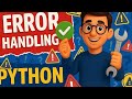 Stop Crashing! Learn Python Try-Except with Real-World Examples 🚫💥