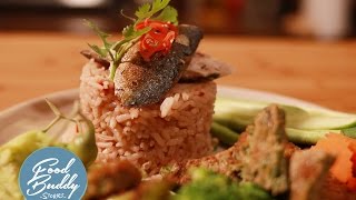 ข้าวผัดน้ำพริกกะปิ และปลาทู