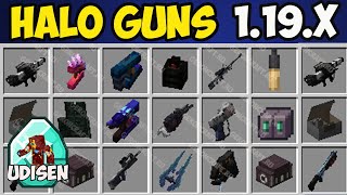 Minecraft GUN mod 1.19.4 - How download and install Halo Mod (with Fabric)