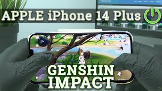 Apple * iPHONE 14 PLUS * - GENSHIN Impact | Gaming TEST | A15 Bionic | 6GB | OLED | $1200 | Amazing!