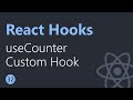 React Hooks Tutorial 32 | useCounter Custom Hook | English