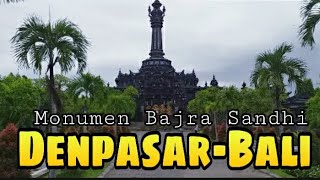 Suasana Monumen Bajra Sandhi saat ini, Tempat objek wisata yang ada di kota Denpasar Bali.