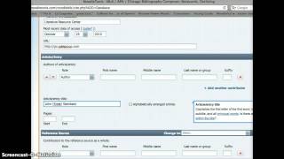Database Citation