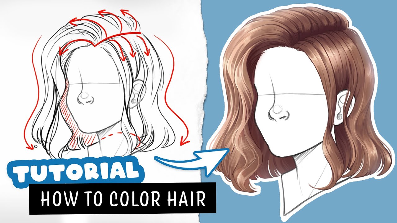Digital Painting Hair Tutorial At Stephen Jamerson Blog