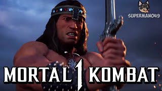 CONAN LOVES BRUTALITIES! - Mortal Kombat 1: \