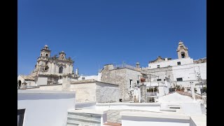 Appartamento ristrutturato nel centro storico di Ostuni con terrazza panoramica