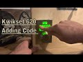 Kwikset Home Connect 620 - Adding Codes