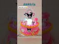 kue ultah kuromi bisa nyala 😱 cake cakedecorating sanrio kueulangtahunanak birthdaycake