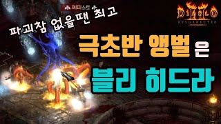 ✨파괴참이 없을때 최고인, 블리히드라 세팅 영상입니다👍👍👍/디아블로2 레저렉션/ diablo2 resurrected