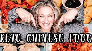 KETO CHINESE FOOD FAVORITES | WHAT'S FOR DINNER ON KETO? | MASTER KETO | Suz and The Crew