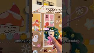 DAY 6/1: unboxing the Smoko ornament plushie advent calendar #asmr #unboxing