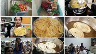 #vlog/Lockdown special/ఇంట్లో ఉండే వస్తువులతో perfect jalebi పక్కా కోలతలతో/indianmom busy lifestyle