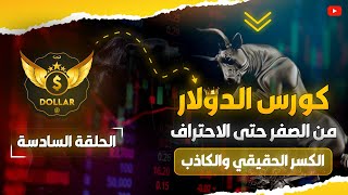 الكسر الحقيقي والكسر الكاذب في الشارت | الحلقة الخامسة من كورس الدولار تعلم تداول الخيارات الثنائية