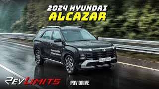 2024 Hyundai ALCAZAR Signature | Diesel AT | #povtestdrive #192 | #RevLimits #alcazar #ALCAZAR2024