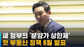 원희룡 "'분양가 상한제 개편안' 다음 달 안에 발표" / SBS
