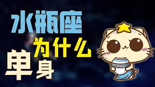 【水瓶座】水瓶座异性缘很好,但在十二星座里是单身率最高的星座