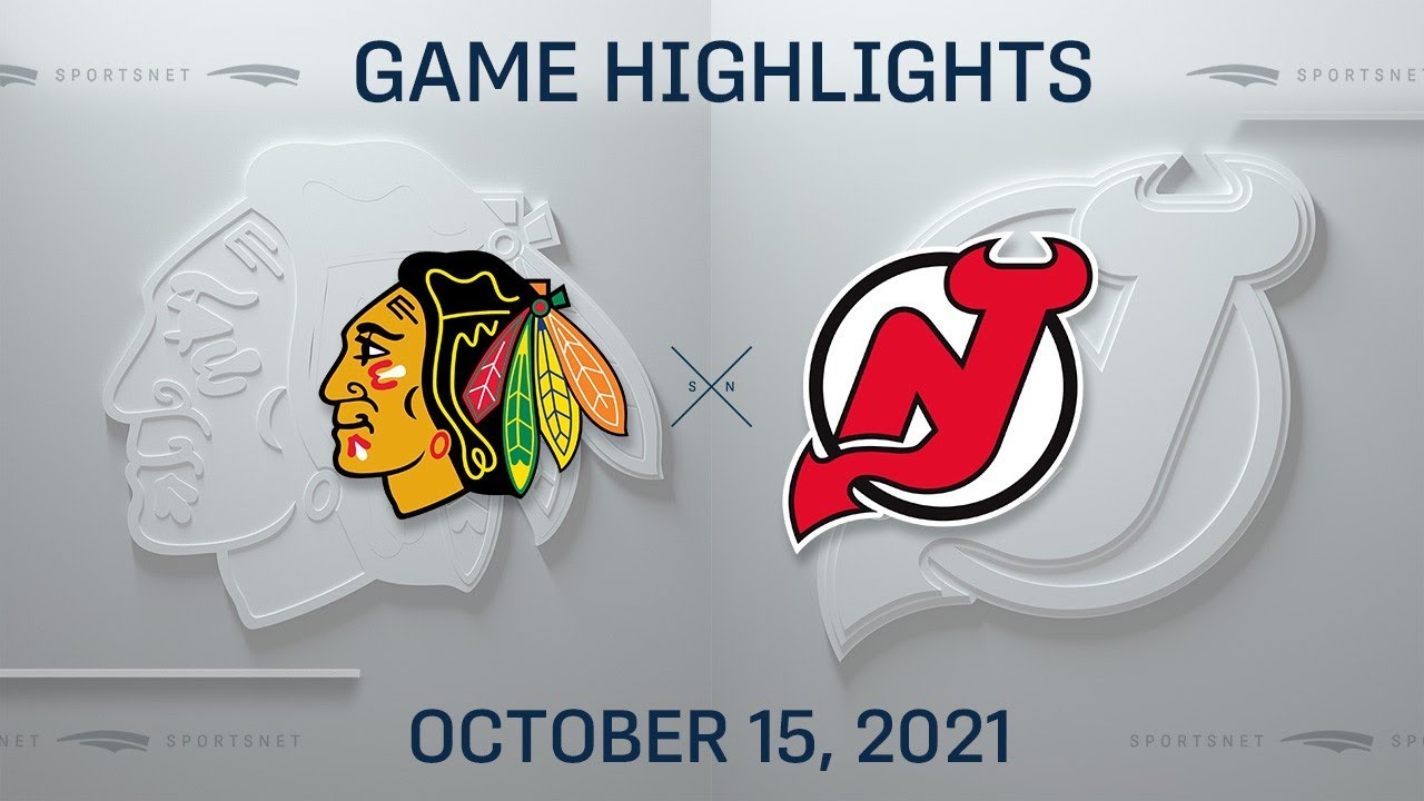 NHL Highlights | Blackhawks Vs. Devils - Oct. 15, 2021 - YouTube