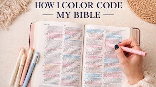 How I Use Color Coding to Study the Bible (Perfect for Visual & ADHD Learners)