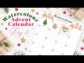 What's Inside My Watercolour Advent Calendar on Day 3?