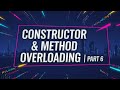 Java Full Course Part 6: Constructor Overloading, Method Overloading, Java Packages Explained