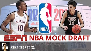 2022 NBA Mock Draft: Reacting To ESPN’s NEW 1st Round Projections Ft. Chet Holmgren & Jabari Smith