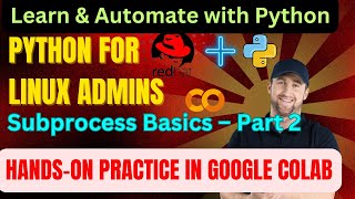 Python for Linux Admins: Master Subprocess Basics (Part 2) | Automate Tasks Like a Pro!