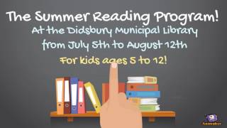 Summer Reading Program 2016