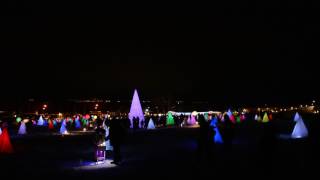 十勝が丘公園　彩凛華さいりんか　真冬の十勝川温泉を彩るファンタジックショー